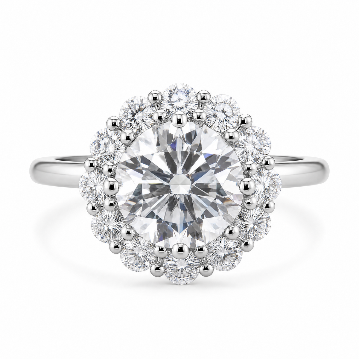 Ring of Stars 1-carat lab-grown diamond ring