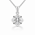 Self-Love Heart Pendant 1-carat lab-grown diamond necklace