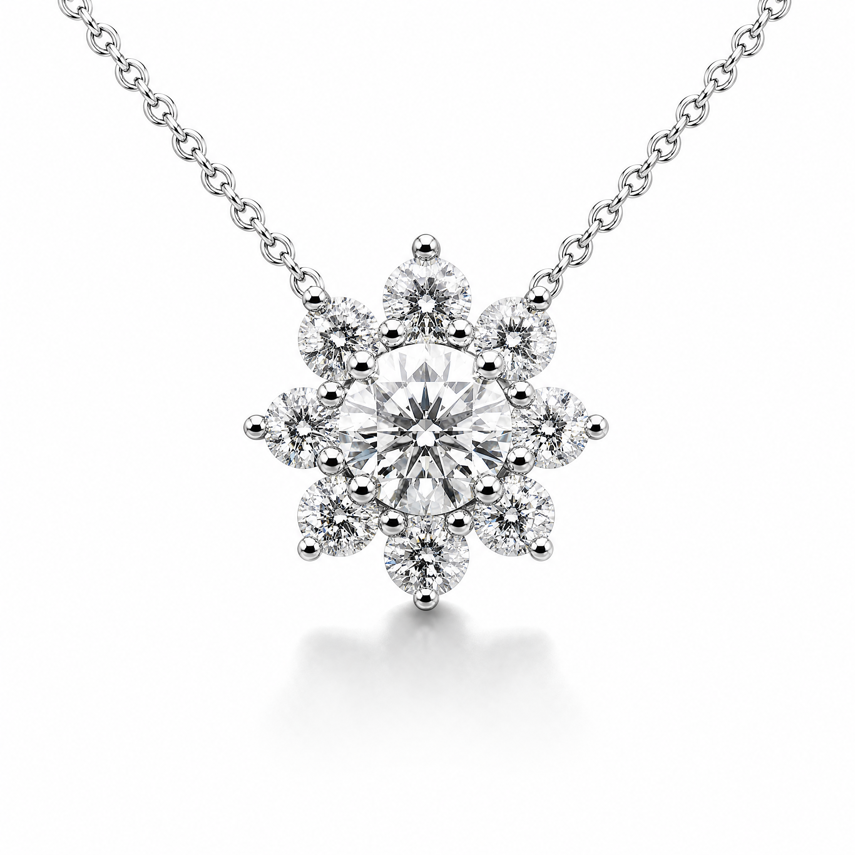 North Star Pendant 1-carat lab-grown diamond necklace